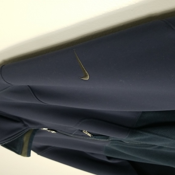 Nike Performance Fleece Full Zip Tech Jacket Navy Size LG - Picture 11 of 12